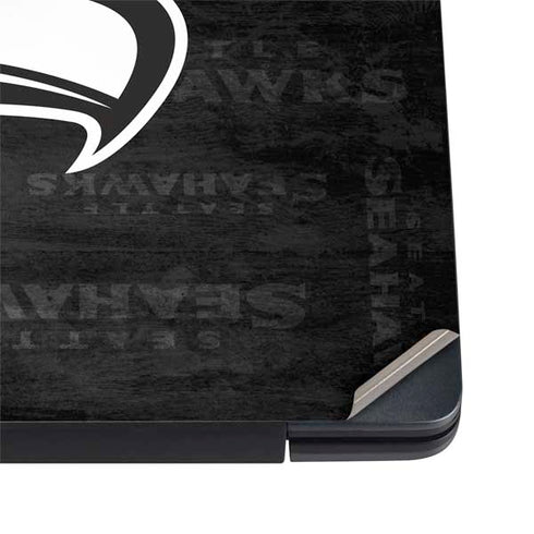 NFL Seattle Seahawks Black & White Dell Vostro Skin